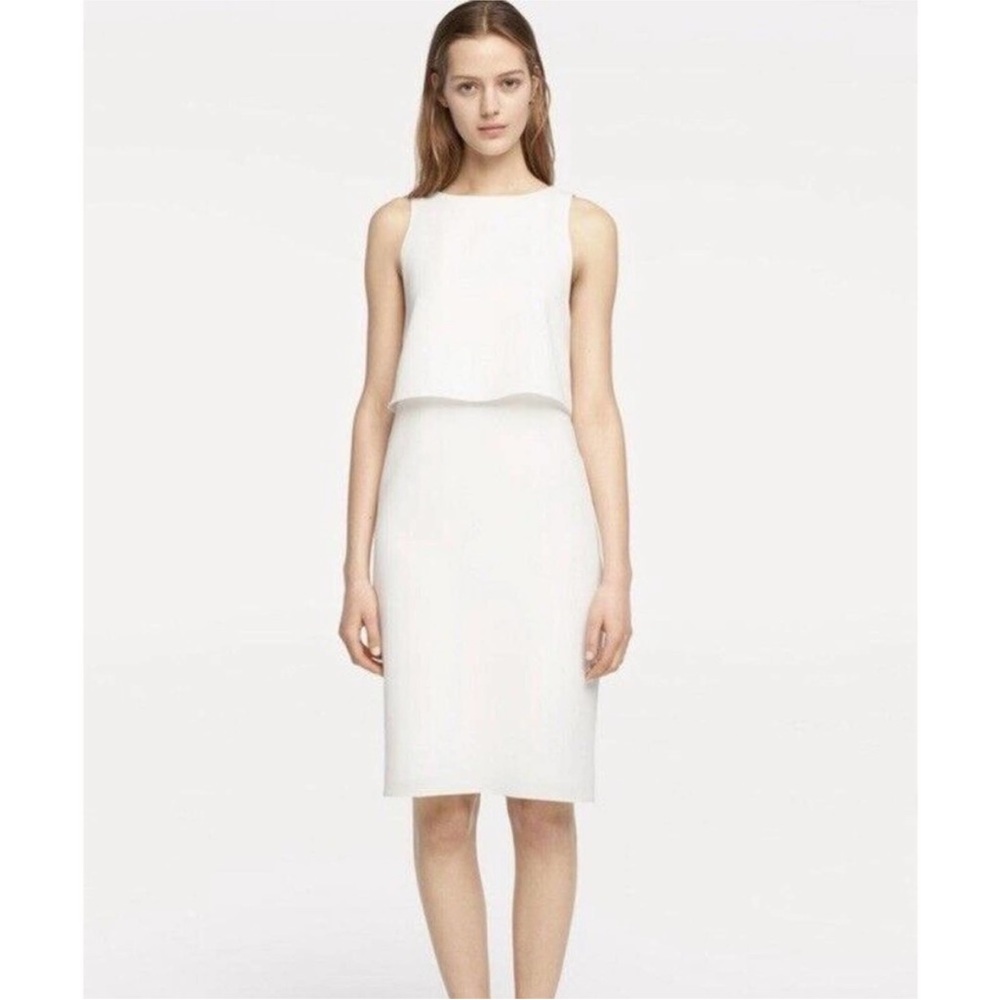 Rag & Bone Eliza Popover Tank Dress Ivory Medium